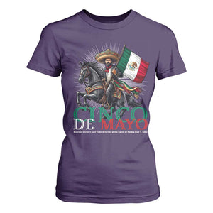 Cinco De Mayo Battle Of Puebla T Shirt For Women Historical Mexican Heritage TS12 Purple Print Your Wear