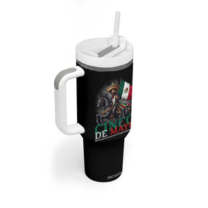 Cinco De Mayo Battle Of Puebla Tumbler With Handle Historical Mexican Heritage TS12 Print Your Wear