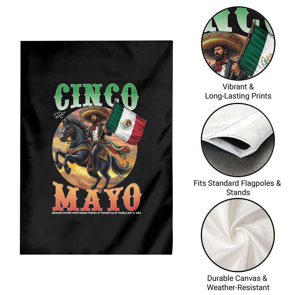 Cinco De Mayo Battle Of Puebla Garden Flag Mexican Victory Heritage Pride TS12 Print Your Wear