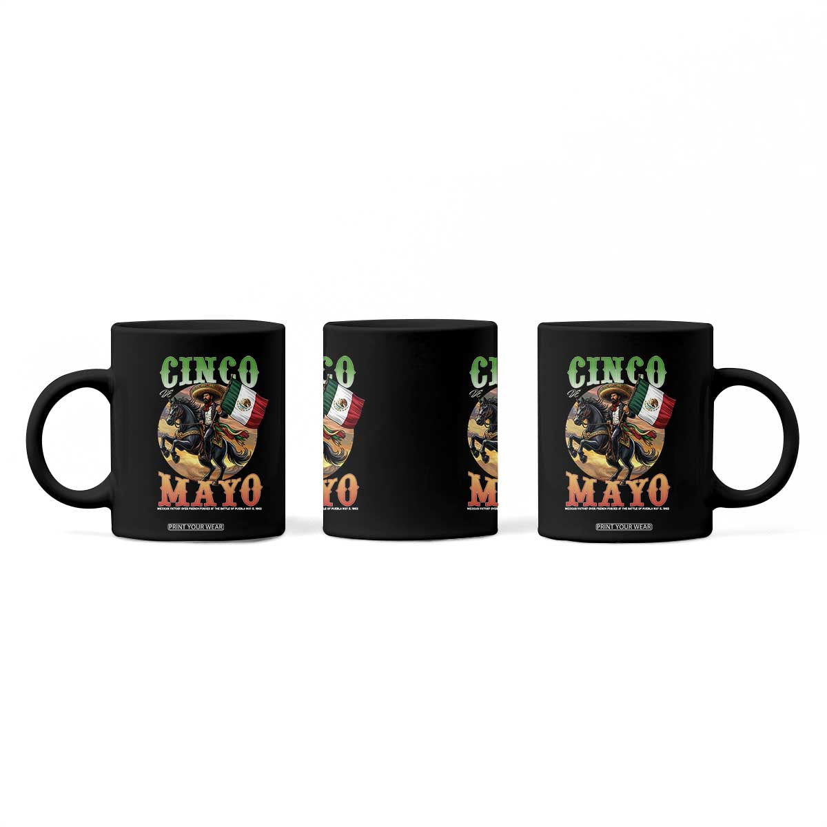 Cinco De Mayo Battle Of Puebla Coffee Mug Mexican Victory Heritage Pride TS12 Print Your Wear