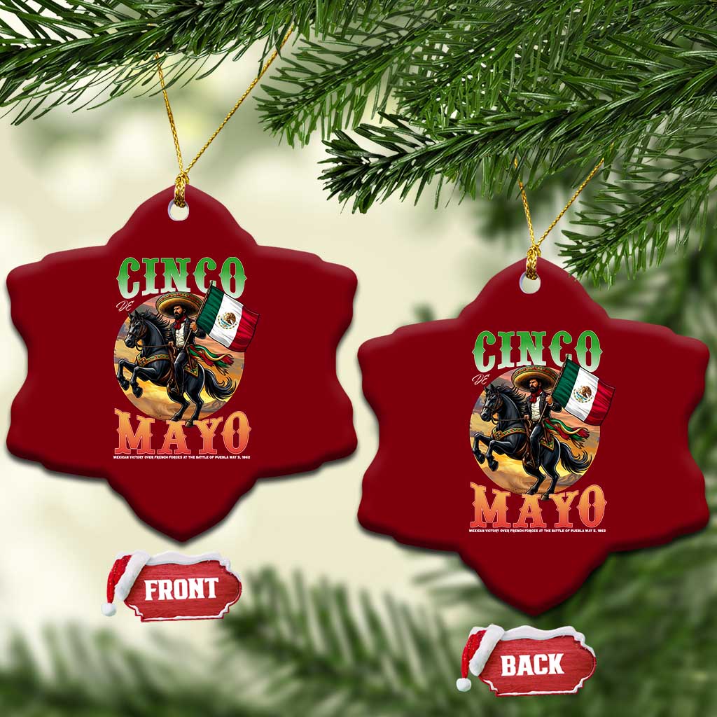 Cinco De Mayo Battle Of Puebla Ceramic Ornament Mexican Victory Heritage Pride TS12 Print Your Wear