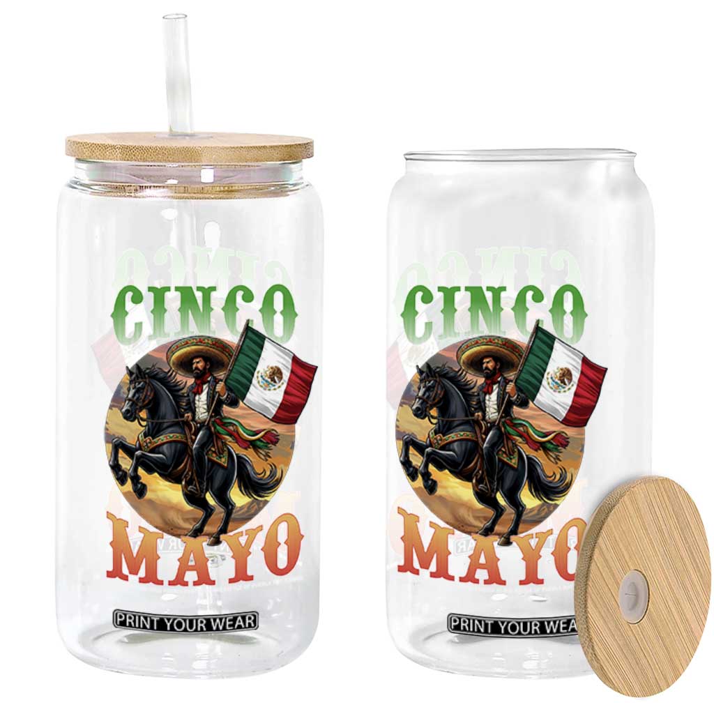 Cinco De Mayo Battle Of Puebla Glass Can Mexican Victory Heritage Pride TS12 Print Your Wear