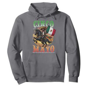 Cinco De Mayo Battle Of Puebla Hoodie Mexican Victory Heritage Pride TS12 Charcoal Print Your Wear