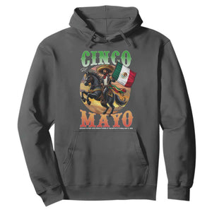 Cinco De Mayo Battle Of Puebla Hoodie Mexican Victory Heritage Pride TS12 Dark Heather Print Your Wear