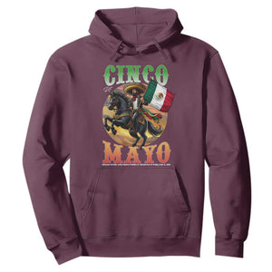 Cinco De Mayo Battle Of Puebla Hoodie Mexican Victory Heritage Pride TS12 Maroon Print Your Wear
