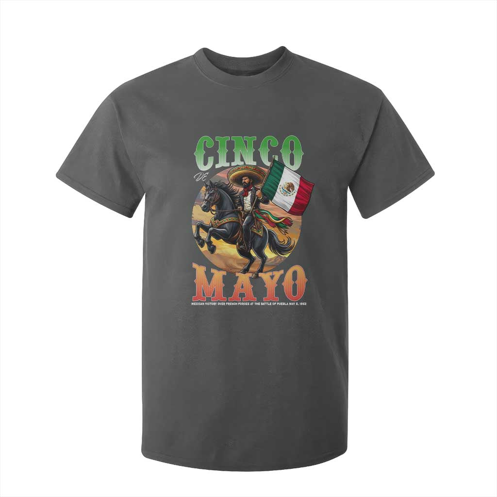 Cinco De Mayo Battle Of Puebla T Shirt For Kid Mexican Victory Heritage Pride TS12 Dark Heather Print Your Wear