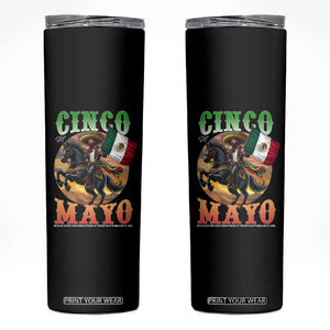 Cinco De Mayo Battle Of Puebla Skinny Tumbler Mexican Victory Heritage Pride TS12 Black Print Your Wear
