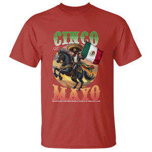 Cinco De Mayo Battle Of Puebla T Shirt Mexican Victory Heritage Pride TS12 Red Print Your Wear