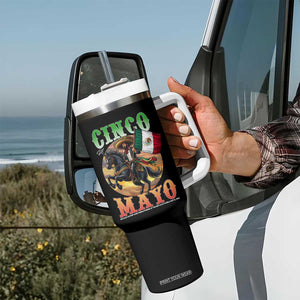 Cinco De Mayo Battle Of Puebla Tumbler With Handle Mexican Victory Heritage Pride TS12 Print Your Wear