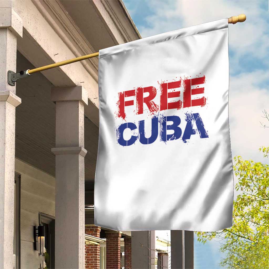 Free Cuba Garden Flag Stand With Cuban People Gift TS12 Print Your Wear
