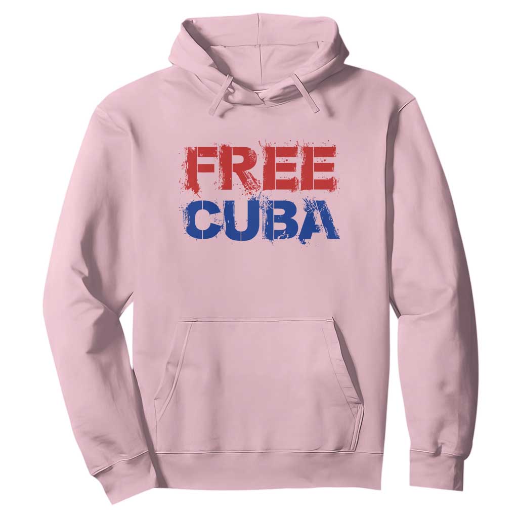 Free Cuba Hoodie Stand With Cuban People Gift TS12 Light Pink Print Your Wear