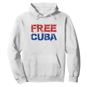 Free Cuba Hoodie Stand With Cuban People Gift TS12 White Print Your Wear