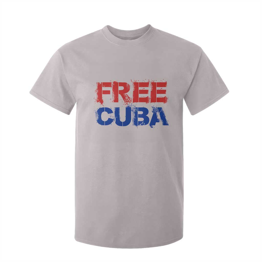 Free Cuba T Shirt For Kid Stand With Cuban People Gift TS12 Ice Gray Print Your Wear