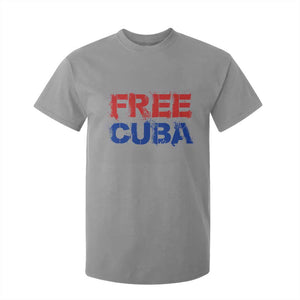 Free Cuba T Shirt For Kid Stand With Cuban People Gift TS12 Sport Gray Print Your Wear