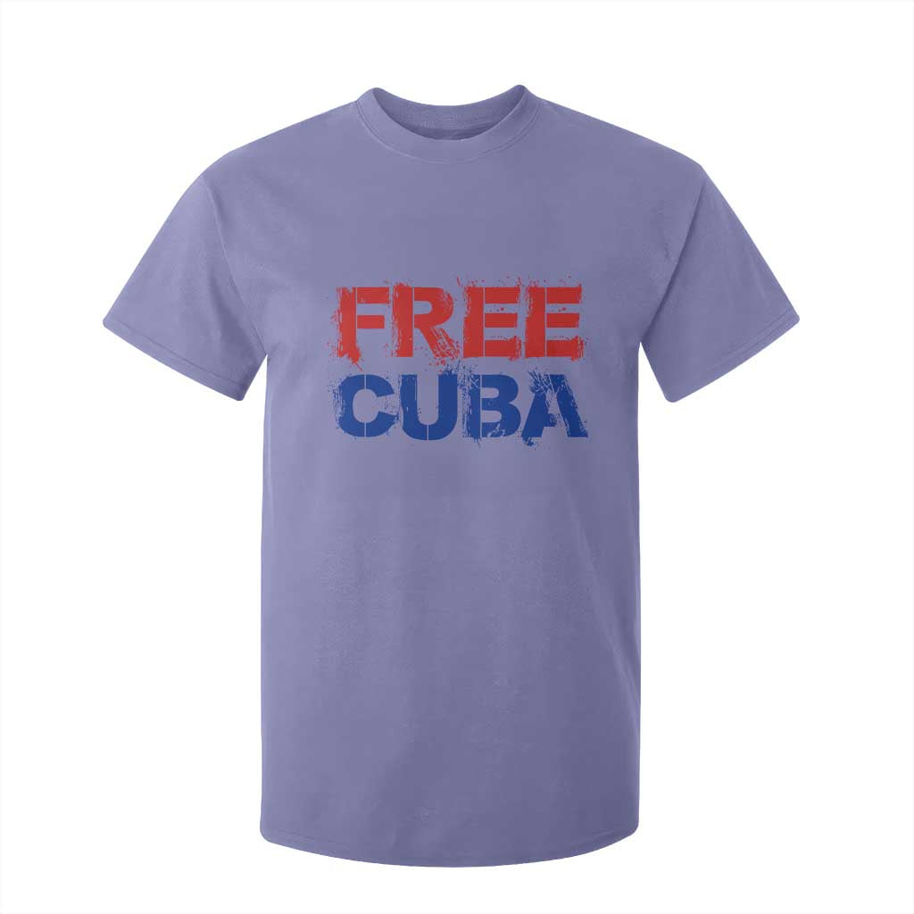 Free Cuba T Shirt For Kid Stand With Cuban People Gift TS12 Violet Print Your Wear