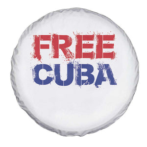 Free Cuba Spare Tire Cover Stand With Cuban People Gift TS12 Print Your Wear