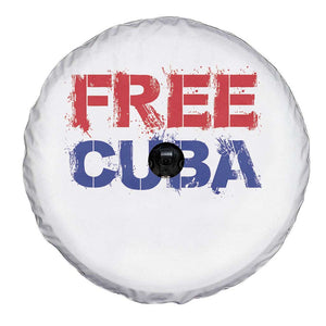 Free Cuba Spare Tire Cover Stand With Cuban People Gift TS12 Print Your Wear