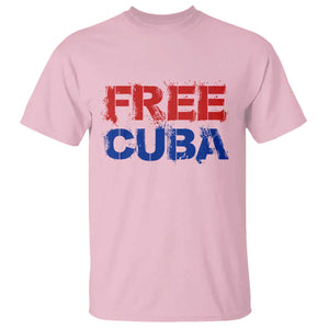 Free Cuba T Shirt Stand With Cuban People Gift TS12 Light Pink Print Your Wear