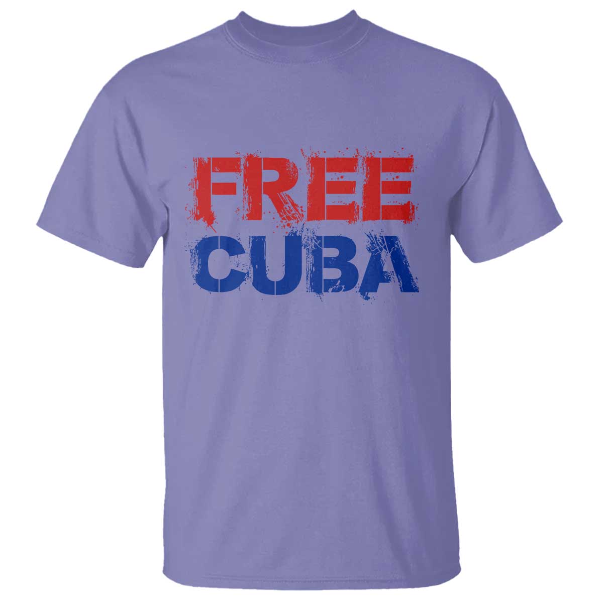 Free Cuba T Shirt Stand With Cuban People Gift TS12 Violet Print Your Wear