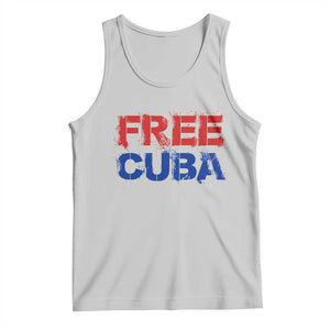 Free Cuba Tank Top Stand With Cuban People Gift TS12 Ash Print Your Wear
