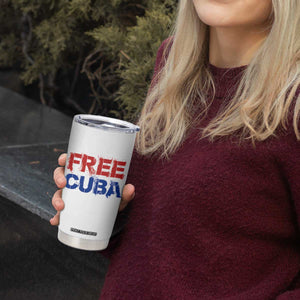Free Cuba Tumbler Cup Stand With Cuban People Gift TS12 Print Your Wear