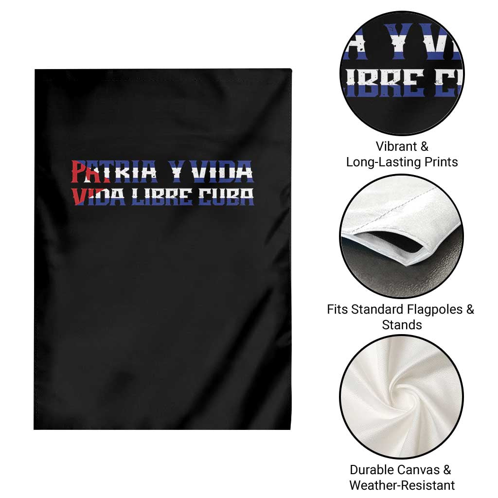 Viva Cuba Libre Garden Flag Cuban Freedom Movement TS12 Print Your Wear