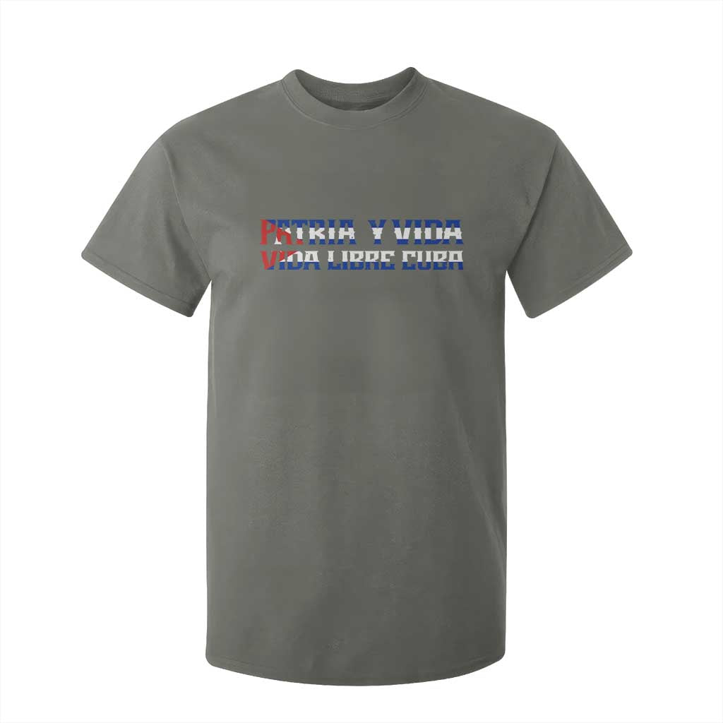 Viva Cuba Libre T Shirt For Kid Cuban Freedom Movement TS12 Military Green Print Your Wear