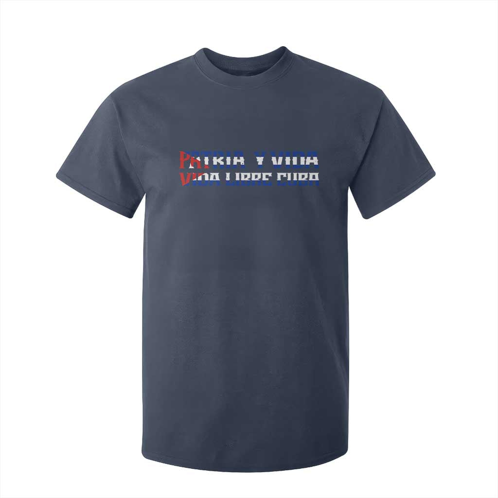 Viva Cuba Libre T Shirt For Kid Cuban Freedom Movement TS12 Navy Print Your Wear