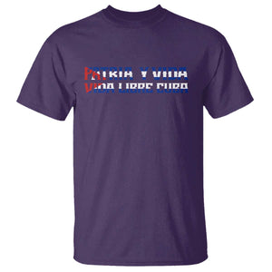 Viva Cuba Libre T Shirt Cuban Freedom Movement TS12 Purple Print Your Wear