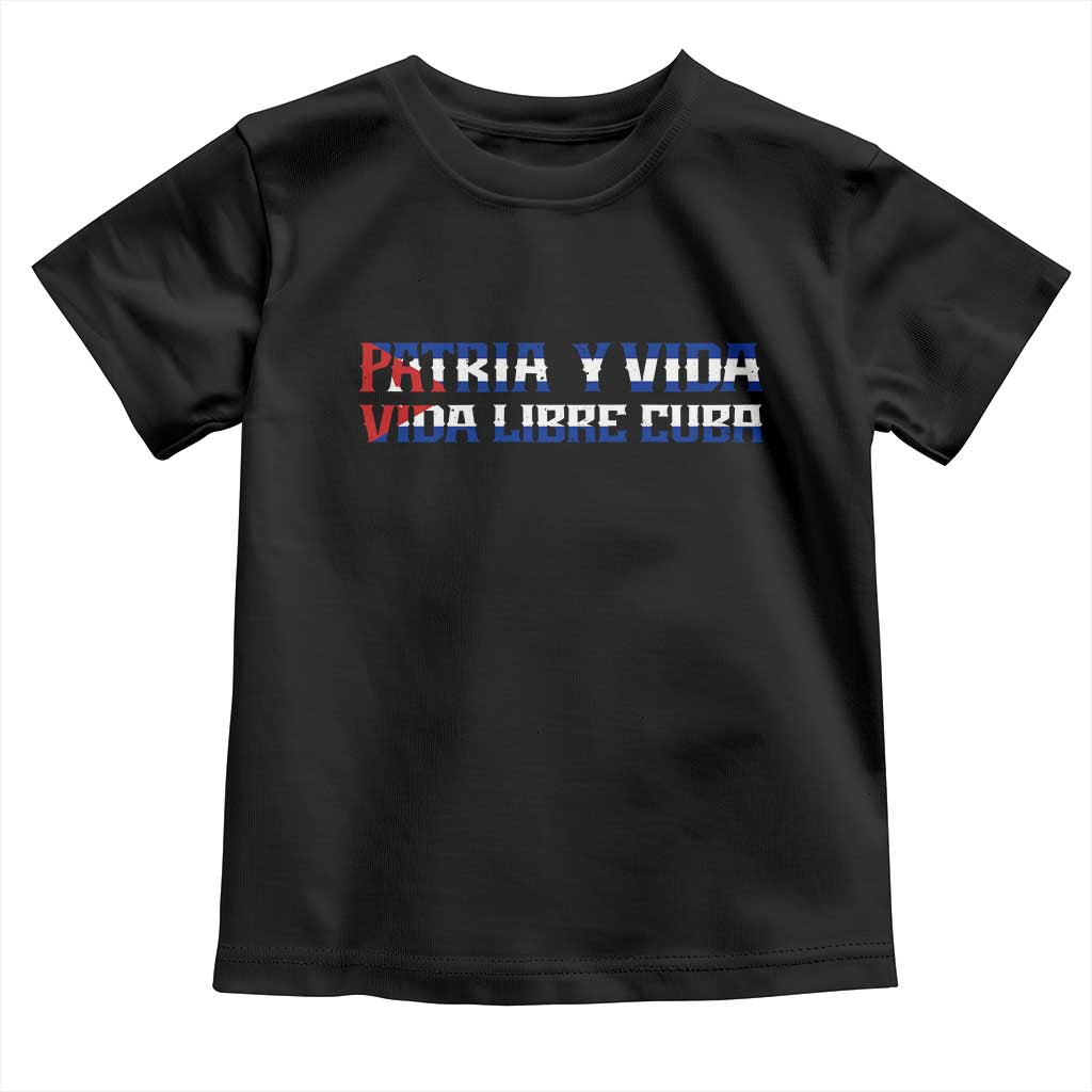 Viva Cuba Libre Toddler T Shirt Cuban Freedom Movement TS12 Black Print Your Wear