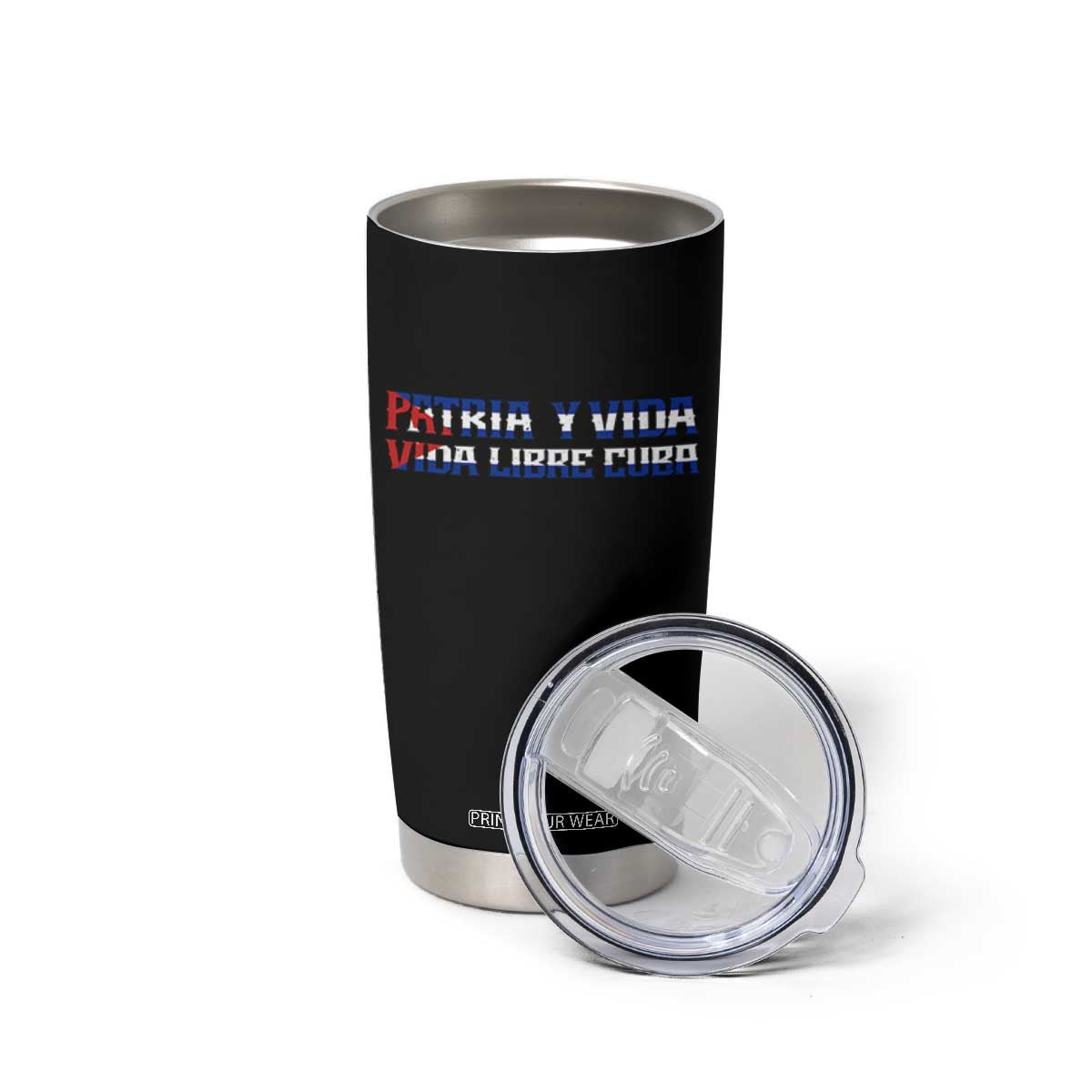 Viva Cuba Libre Tumbler Cup Cuban Freedom Movement TS12 Print Your Wear