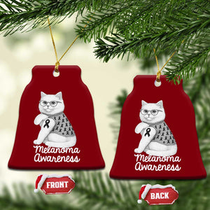 British Shorthair Skin Cancer Awareness Ceramic Ornament Melanoma Fighter Cat Gift TS12 Print Your Wear