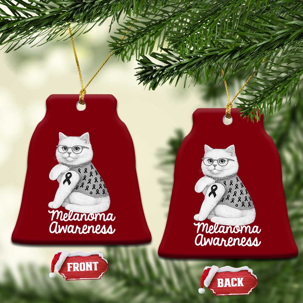 British Shorthair Skin Cancer Awareness Ceramic Ornament Melanoma Fighter Cat Gift TS12 Print Your Wear