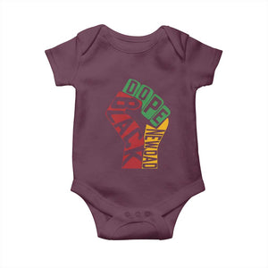 First Fathers Day Black Dad Baby Onesie New Dad Gift