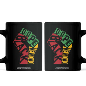 First Fathers Day Black Dad Coffee Mug New Dad Gift