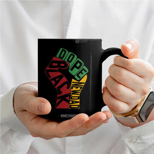First Fathers Day Black Dad Coffee Mug New Dad Gift