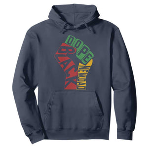 First Fathers Day Black Dad Hoodie New Dad Gift