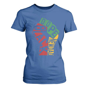 First Fathers Day Black Dad T Shirt For Women New Dad Gift