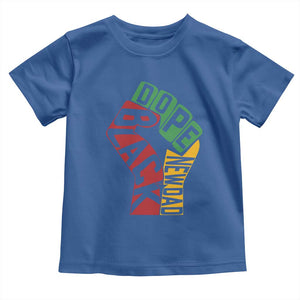 First Fathers Day Black Dad Toddler T Shirt New Dad Gift