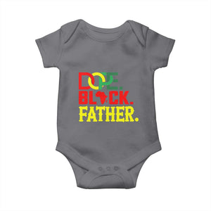 Dope Black Father Baby Onesie Proud Black Father Gift