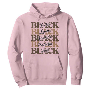 Father Leader Provider Protector King Hoodie Proud Black Dad Gift