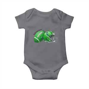 Liver Cancer Support Gift Baby Onesie October Tackle Cancer Football