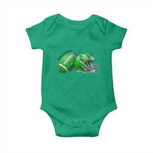 Liver Cancer Support Gift Baby Onesie October Tackle Cancer Football
