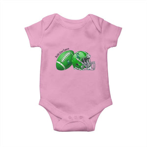 Liver Cancer Support Gift Baby Onesie October Tackle Cancer Football