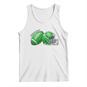 Liver Cancer Support Gift Tank Top October Tackle Cancer Football