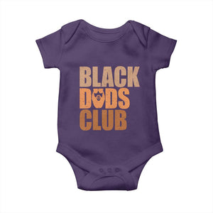 Black Dads Club Baby Onesie African American Fathers Day Gift