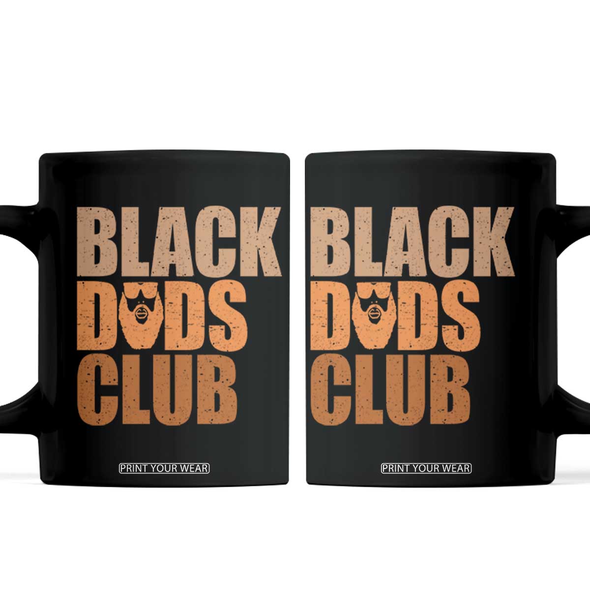 Black Dads Club Coffee Mug African American Fathers Day Gift
