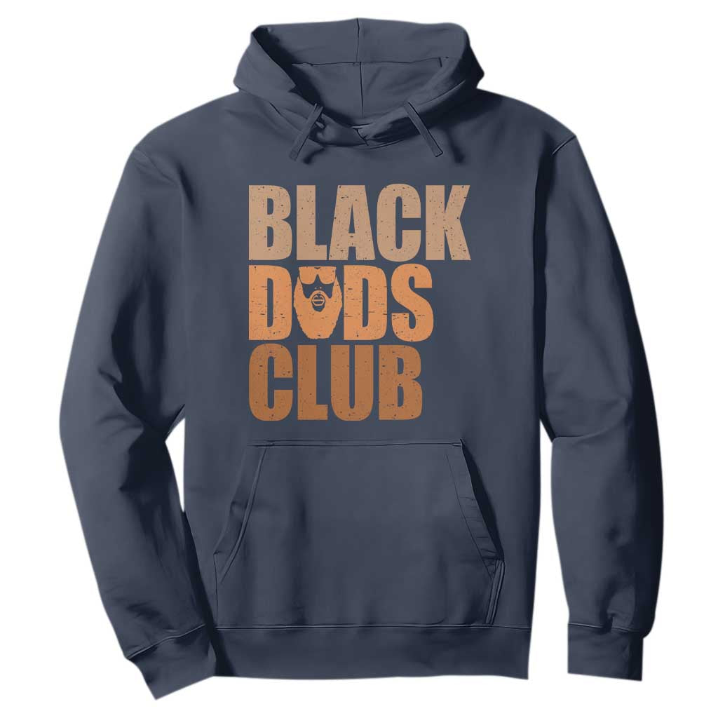 Black Dads Club Hoodie African American Fathers Day Gift