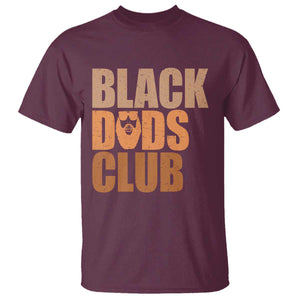 Black Dads Club T Shirt African American Fathers Day Gift