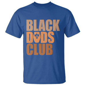 Black Dads Club T Shirt African American Fathers Day Gift